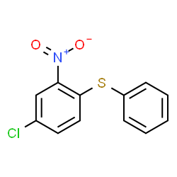 ChemSpider 2D Image | 4-chloro-2-nitrophenyl phenyl sulfide | C12H8ClNO2S