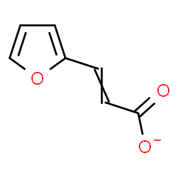 ChemSpider 2D Image | 3-(2-Furyl)acrylate | C7H5O3