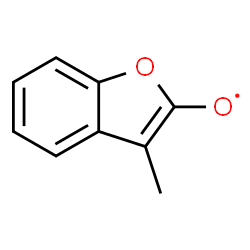 ChemSpider 2D Image | (3-Methyl-1-benzofuran-2-yl)oxidanyl | C9H7O2