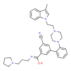 ChemSpider 2D Image | LLY-507 | C36H42N6O
