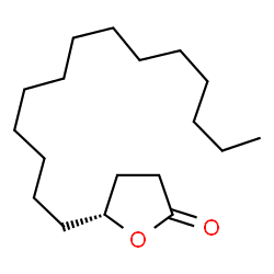 ChemSpider 2D Image | (5R)-5-Tetradecyldihydro-2(3H)-furanone | C18H34O2