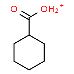 ChemSpider 2D Image | (Cyclohexylcarbonyl)oxonium | C7H13O2