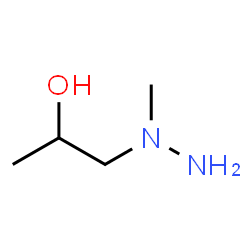 ChemSpider 2D Image | 1-(1-Methylhydrazino)-2-propanol | C4H12N2O