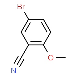 ChemSpider 2D Image | 5-Bromo-2-methoxybenzonitrile | C8H6BrNO