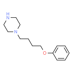 ChemSpider 2D Image | 1-(4-Phenoxybutyl)piperazine | C14H22N2O
