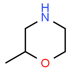 ChemSpider 2D Image | Methylmorpholine | C5H11NO