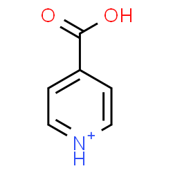 ChemSpider 2D Image | 4-Carboxypyridinium | C6H6NO2