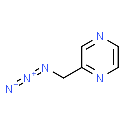 ChemSpider 2D Image | 2-(Azidomethyl)pyrazine | C5H6N5