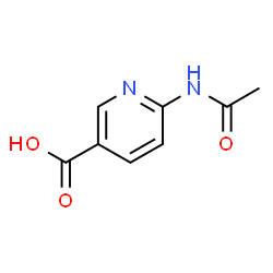 ChemSpider 2D Image | 6-Acetamidonicotinic acid | C8H8N2O3
