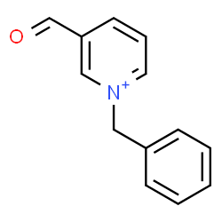 ChemSpider 2D Image | 1-Benzyl-3-formylpyridinium | C13H12NO