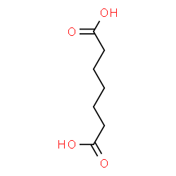 ChemSpider 2D Image | Pimelic acid | C7H12O4