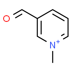 ChemSpider 2D Image | 3-Formyl-1-methylpyridinium | C7H8NO