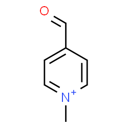 ChemSpider 2D Image | 4-Formyl-1-methylpyridinium | C7H8NO