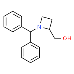 ChemSpider 2D Image | (1-benzhydrylazetidin-2-yl)methanol | C17H19NO