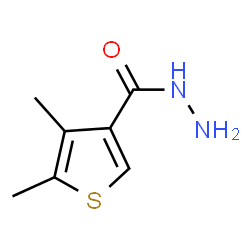 ChemSpider 2D Image | 4,5-Dimethyl-3-thiophenecarbohydrazide | C7H10N2OS