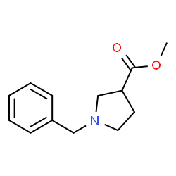 ChemSpider 2D Image | Methyl-1-benzylpyrrolidin-3-carboxylat | C13H17NO2