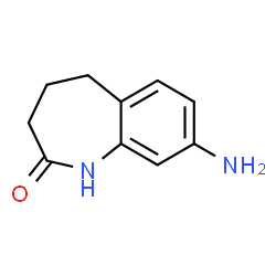 ChemSpider 2D Image | 8-Amino-1,3,4,5-tetrahydro-benzo[b]azepin-2-one | C10H12N2O