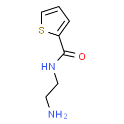 ChemSpider 2D Image | N-(2-Aminoethyl)-2-thiophenecarboxamide | C7H10N2OS