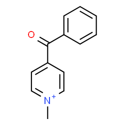 ChemSpider 2D Image | 4-Benzoyl-1-methylpyridinium | C13H12NO