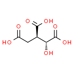 ChemSpider 2D Image | L-erythro-isocitric acid | C6H8O7