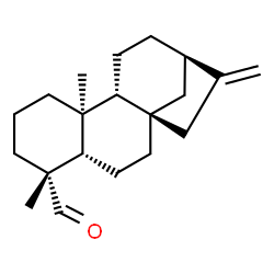 ChemSpider 2D Image | Kaur-16-en-18-al | C20H30O