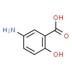 ChemSpider 2D Image | Mesalazine | C7H7NO3