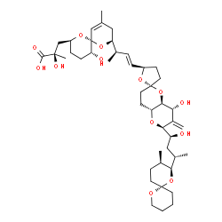ChemSpider 2D Image | Okadaic acid | C44H68O13