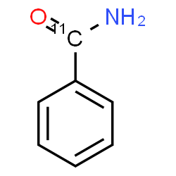 ChemSpider 2D Image | (carbonyl-~11~C)Benzamide | C611CH7NO