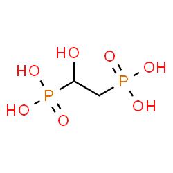 ChemSpider 2D Image | (1-Hydroxyethylene)diphosphonic acid | C2H8O7P2