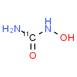 ChemSpider 2D Image | 1-Hydroxy(~11~C)urea | 11CH4N2O2