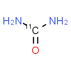 ChemSpider 2D Image | (~11~C)Urea | 11CH4N2O