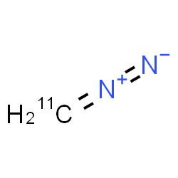 ChemSpider 2D Image | Diazo(~11~C)methane | 11CH2N2