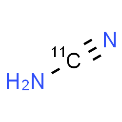 ChemSpider 2D Image | (~11~C)Cyanamide | 11CH2N2