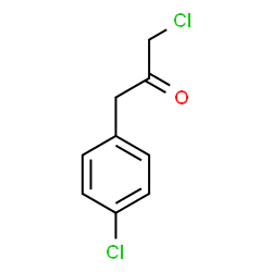 ChemSpider 2D Image | 1-Chloro-3-(4-chlorophenyl)acetone | C9H8Cl2O