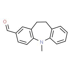 ChemSpider 2D Image | 5-Methyl-10,11-dihydro-5H-dibenzo[b,f]azepine-2-carbaldehyde | C16H15NO