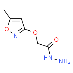 ChemSpider 2D Image | 2-[(5-Methyl-1,2-oxazol-3-yl)oxy]acetohydrazide | C6H9N3O3