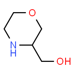 ChemSpider 2D Image | 3-Morpholinylmethanol | C5H11NO2