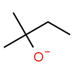 ChemSpider 2D Image | 2-Methyl-2-butanolate | C5H11O