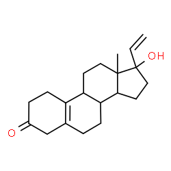 ChemSpider 2D Image | 17-Hydroxy-19-norpregna-5(10),20-dien-3-one | C20H28O2