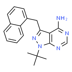 ChemSpider 2D Image | 1-NM-PP1 | C20H21N5