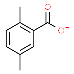 ChemSpider 2D Image | 2,5-Dimethylbenzoate | C9H9O2