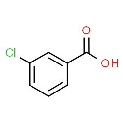 ChemSpider 2D Image | 3-Chlorobenzoic acid | C7H5ClO2