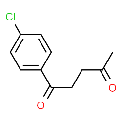 ChemSpider 2D Image | 1-(4-Chlorophenyl)-1,4-pentanedione | C11H11ClO2