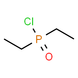 ChemSpider 2D Image | Diethylphosphinic chloride | C4H10ClOP