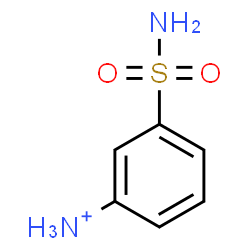 ChemSpider 2D Image | 3-Sulfamoylanilinium | C6H9N2O2S