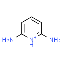 ChemSpider 2D Image | 2,6-Diaminopyridinium | C5H8N3