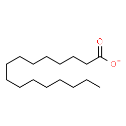 ChemSpider 2D Image | palmitate anion | C16H31O2