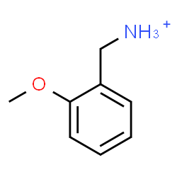 ChemSpider 2D Image | (2-Methoxyphenyl)methanaminium | C8H12NO