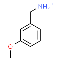 ChemSpider 2D Image | (3-Methoxyphenyl)methanaminium | C8H12NO