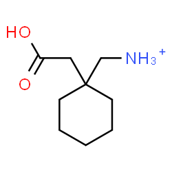 ChemSpider 2D Image | [1-(Carboxymethyl)cyclohexyl]methanaminium | C9H18NO2
